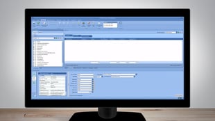 screenshot of DESTINI Estimator construction estimating software on a computer monitor 