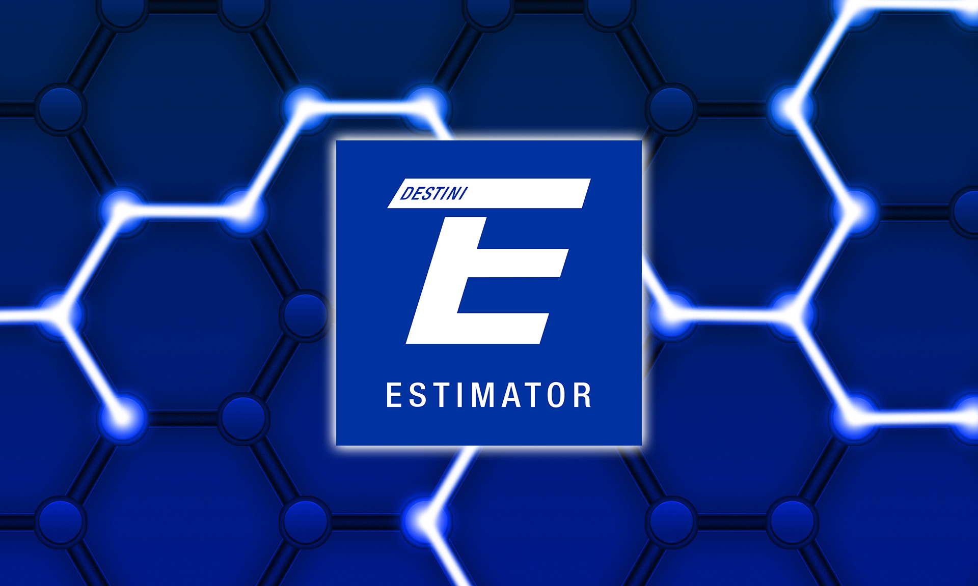 DESTINI Esitmator logo on laptop